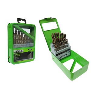 RYU MATA BOR STAINLESS SET HSS COBALT 1-10 MM